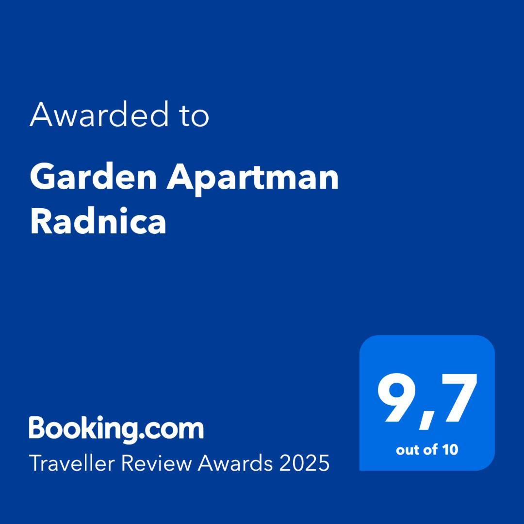 Garden Apartman Radnica - Private Parking Included Kosice Luaran gambar
